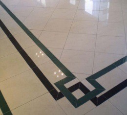 Instalação do piso cerâmico